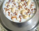 क्रीमी ड्राई फ्रूट्स राइस खीर(creamy dry fruits rice kheer recipe in Hindi) रेसिपी चरण 4 फोटो