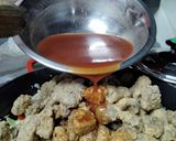 A picture of step 8 of Sweet and Sour Pork.