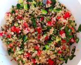 عکس مرحله 3 از دستور سالاد بلغور، خرفه و ریحان (سالاد انرژی‌بخش)