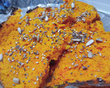 Foto del paso 2 de la receta: Cuadraditos de zanahoria 🥕🧡 vegana y sin gluten