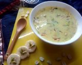 A picture of step 4 of Banana Peanuts Rabdi.