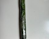A picture of step 5 of Blanched Water Spinach with Black Sesame Sauce (Vegan).