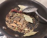 A picture of step 1 of Paneer Makhni Handi.