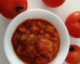 A picture of step 4 of Tomato launji.