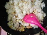 Nasi Goreng Sosis Bumbu Iris