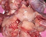 A picture of step 1 of Desi Murgh Salan.