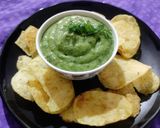 A picture of step 2 of Spicy Potato Dip.