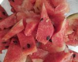A picture of step 2 of Watermelon Juice.