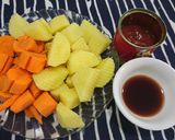 Hình bước làm 2 của món Bò sốt vang