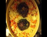 Une image de l'étape 3 de Courgettes rondes farcies au veau et riz aux tomates.