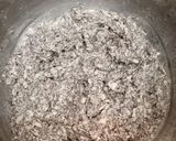 Almás-mákos kevert süti (vegán, cukormentes, zsiradék nélkül) recept fázis 4 fotója