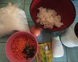 Foto langkah ke 1 dari resep Nasi telur panggang.