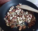 A picture of step 1 of Homemade Instant Thandai Powder.