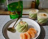 Foto langkah ke 5 dari resep Matcha Pudding.