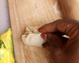 A picture of step 8 of Milo bread.