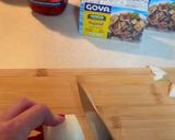 Foto del paso 3 de la receta: Arroz negro 🦑 con mayonesa de ajo🧄!