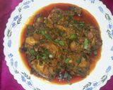 পেঁয়াজ শাক মুরগির যুগলবন্দি।(chicken with green onion) রেসিপি ধাপ - 5 ছবি