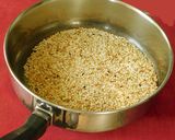 A picture of step 2 of Pearl millet (bajra in Hindi, kambu in Tamil) Idli.