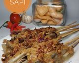 Foto langkah ke 3 dari resep Sate Kulit Sapi / Sate Kikil / Sate Towel.