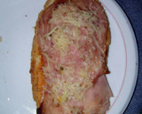 Foto del paso 2 de la receta: Panini jamón y queso. Queso y chorizo