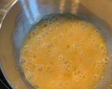 A picture of step 2 of Basic Japanese Fried Rice.