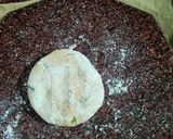 A picture of step 5 of Soya Square parantha.