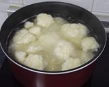 Foto del paso 1 de la receta: Tortitas de coliflor, espinacas y zanahoria