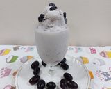 A picture of step 5 of Black currant and black raisins ice cream.