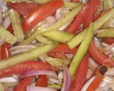 A picture of step 1 of Shawarma.