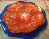 Foto del paso 4 de la receta: Carpaccio de tomate rosa de Barbastro