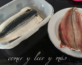 Foto del paso 1 de la receta: Caballa frita marinada con pimentón, ajo y aceite