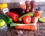 Foto del paso 1 de la receta: Verduras al woock, con salsa soja y hongos en escabeche. #delan