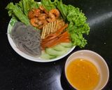 Hình bước làm 4 của món Ăn trưa cùng miến trộn 🥗