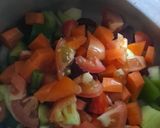 A picture of step 3 of Minestrone Soup From Homemade Vegetable Stock.