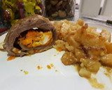 Foto del paso 8 de la receta: Matambre arrollado al horno con papas sabor khnor ajo y cebolla