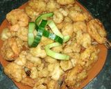 صورة لخطوة 4 من وصفة جمبرى مقلى 🍤🍤