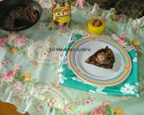 Foto langkah ke 8 dari resep Roti Tawar Panggang Coklat.