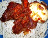 A picture of step 9 of Favorite Spaghetti and sauce😋.