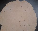 A picture of step 4 of Chana Roti.