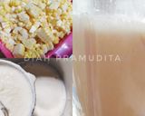 Foto langkah ke 2 dari resep Puding Jagung Vla Susu Topping Keju.