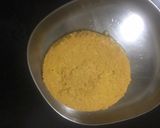 A picture of step 5 of Steamed mango sandesh.