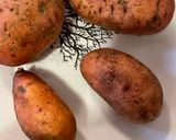 A picture of step 1 of Sweet potato cups.