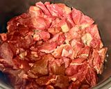 A picture of step 1 of Venison with Wild Mushrooms in Mustard-Honey Sauce.