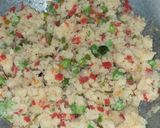 A picture of step 5 of Rava Upma.
