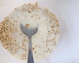صورة لخطوة 1 من وصفة بان كيك الشوفان مع القرفةوالعسل🥞