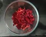 A picture of step 1 of Healthy weight loss salad.