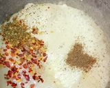 A picture of step 5 of Cheesey Spicy Garlic Potato.