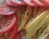 Foto del paso 5 de la receta: Papas fritas veganas doble cocción