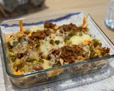 A picture of step 5 of Mexican Nachos with Ground Beef.