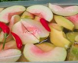 Hình bước làm 2 của món Cóc ổi ngâm